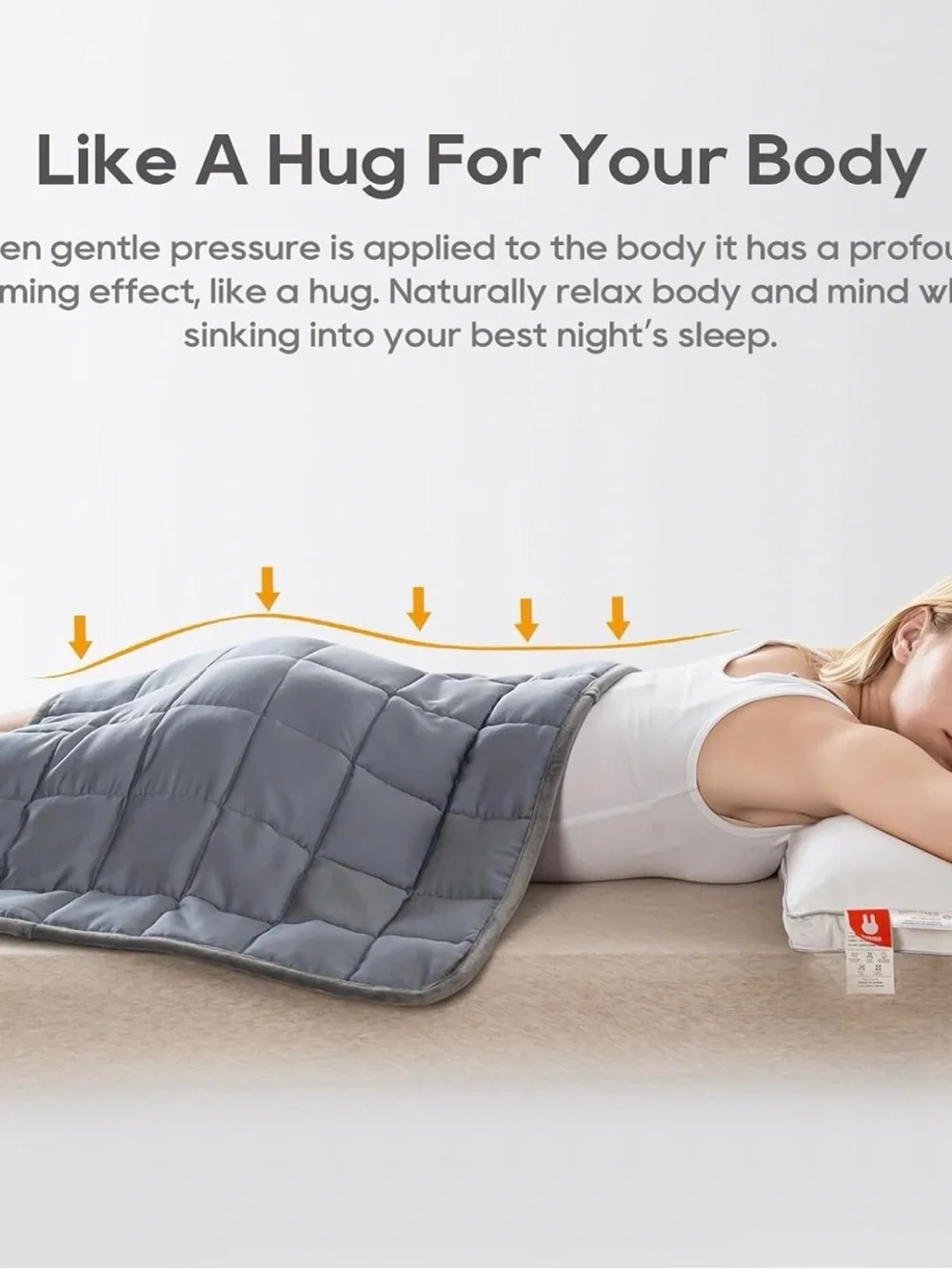 Green Plush Weighted Mini- Blanket
